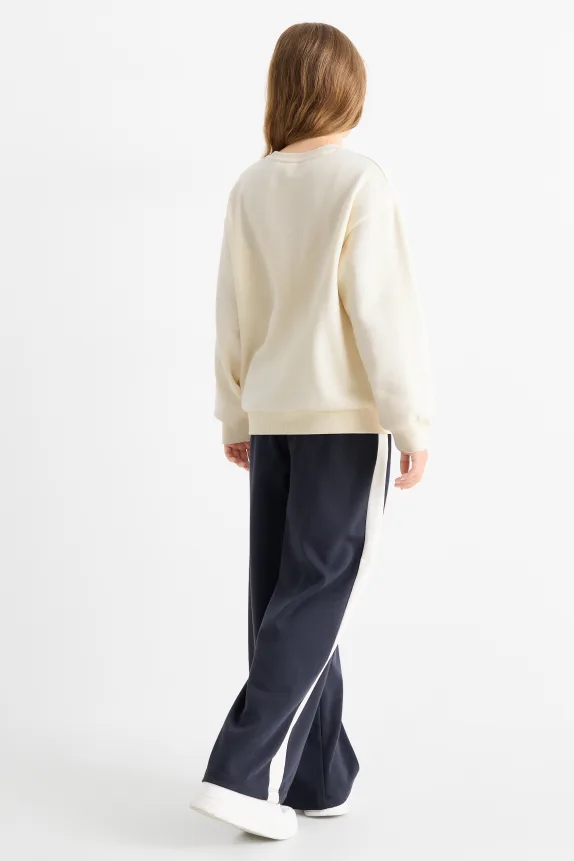 Lilo & Stitch - set - sweatshirt and joggers - 2 piece white