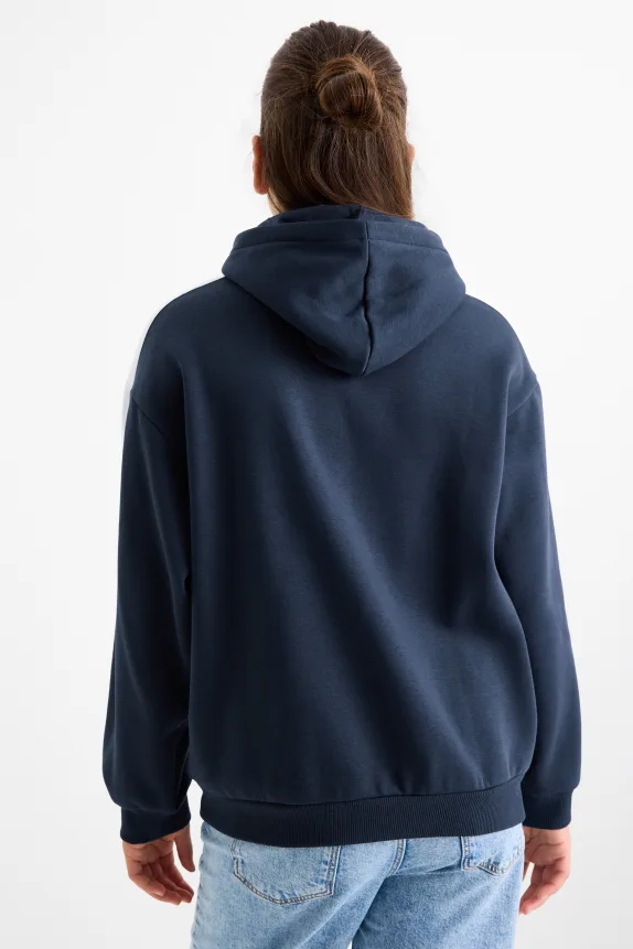 Lilo & Stitch - hoodie dark blue