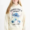 Lilo & Stitch - hoodie cremewhite