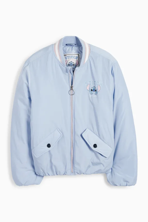 Lilo & Stitch - bomber jacket light blue
