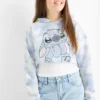 Lilo & Stitch - set - hoodie and top - 2 piece white / light blue