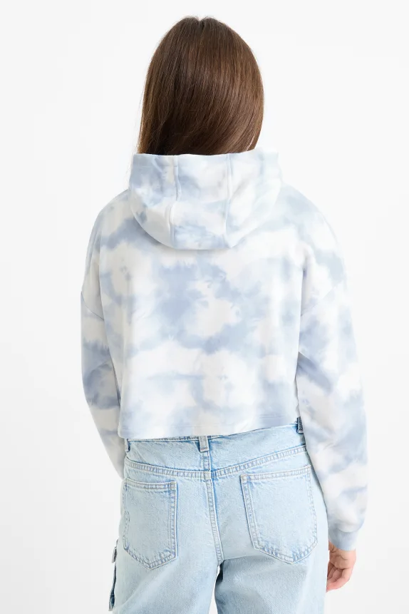 Lilo & Stitch - set - hoodie and top - 2 piece white / light blue