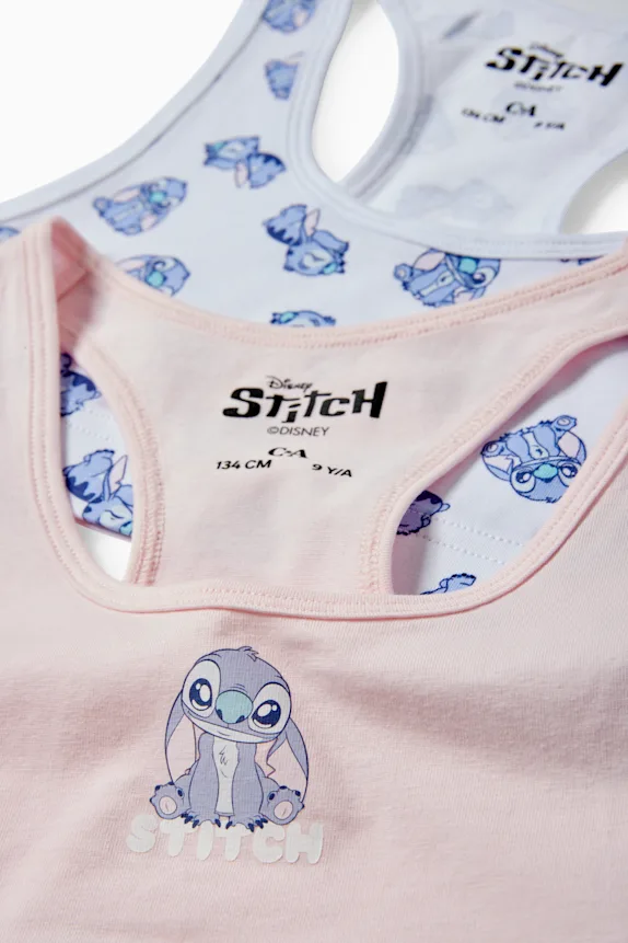 Multipack of 2 - Lilo & Stitch - bralette rose