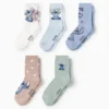 Multipack of 5 - Lilo & Stitch - socks with motif blue