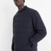 Quilted bomber jacket - water-repellent dark blue