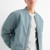 Bomber jacket - lined turquoise