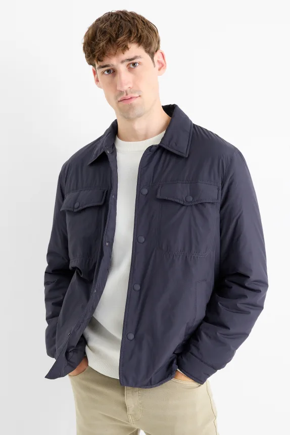 Jacket - lined dark blue