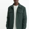 Jacket - lined dark green