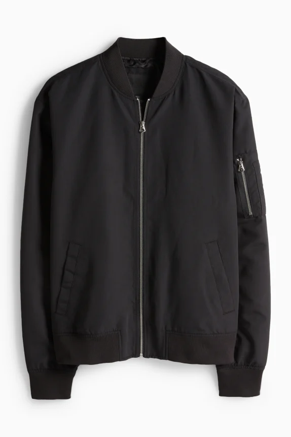 Bomber jacket black