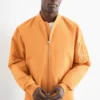 Bomber jacket orange