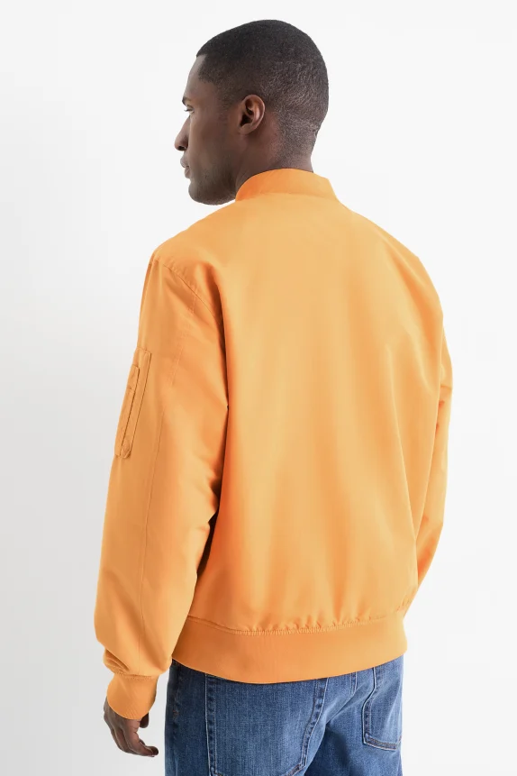 Bomber jacket orange