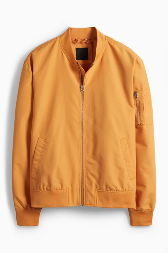 Bomber jacket orange