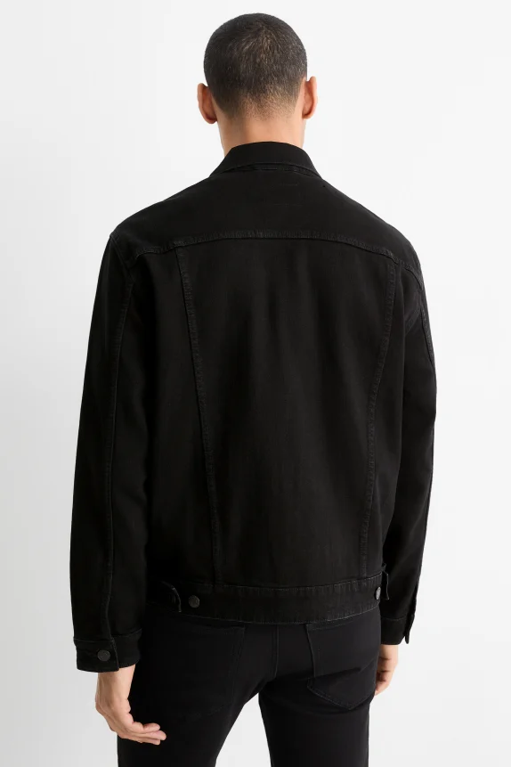 Denim jacket black
