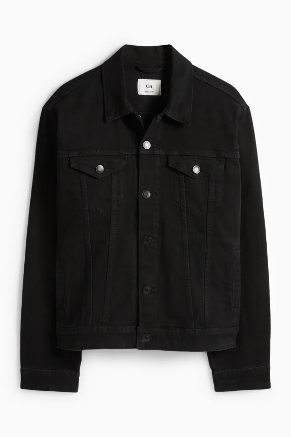 Denim jacket black
