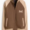 Varsity jacket brown