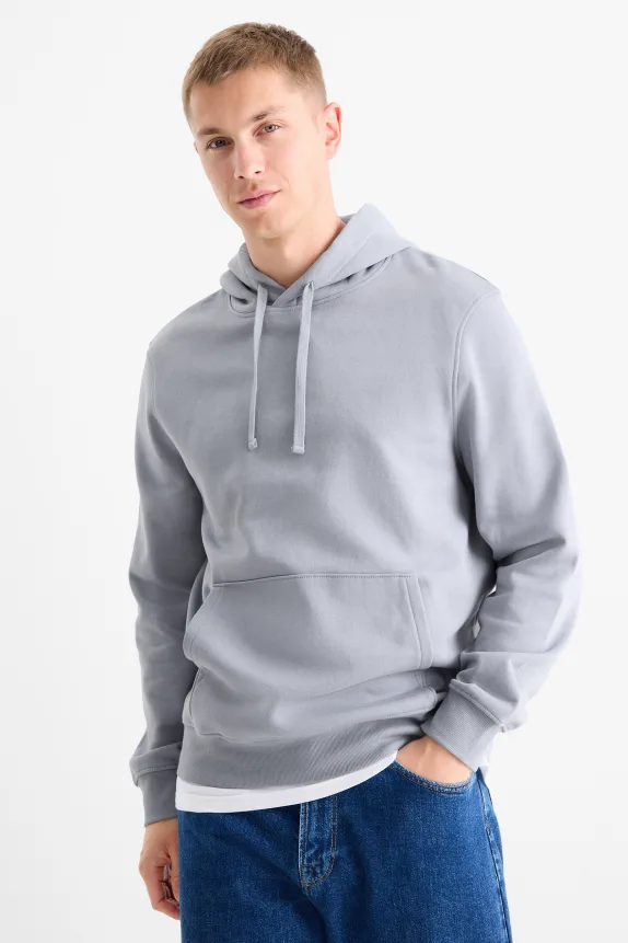Hoodie light blue
