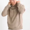 Hoodie taupe