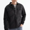 Zip-through sweatshirt black