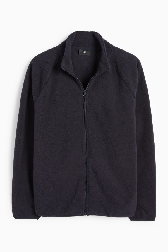 Fleece jacket dark blue