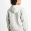 Oversized hoodie light gray-melange