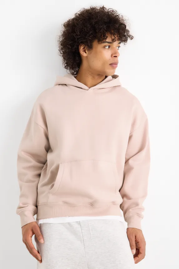 Oversized hoodie rose