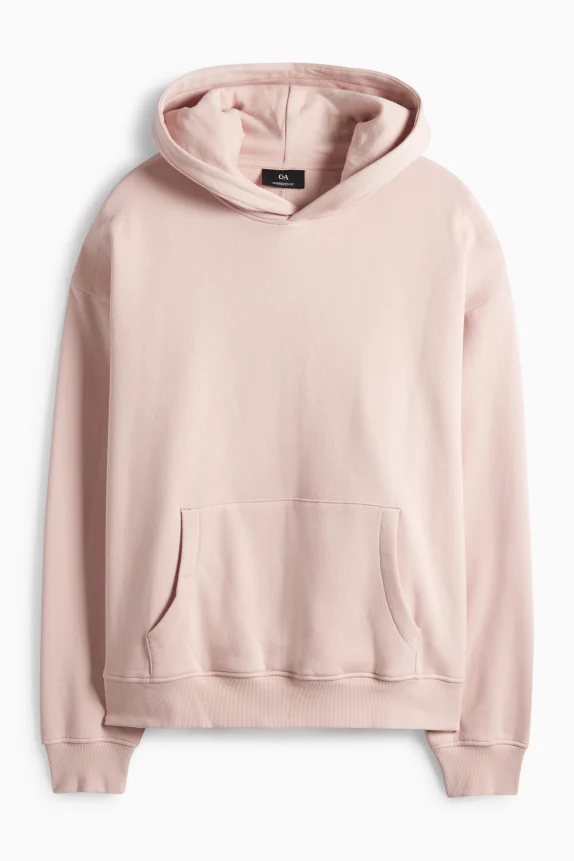 Oversized hoodie rose
