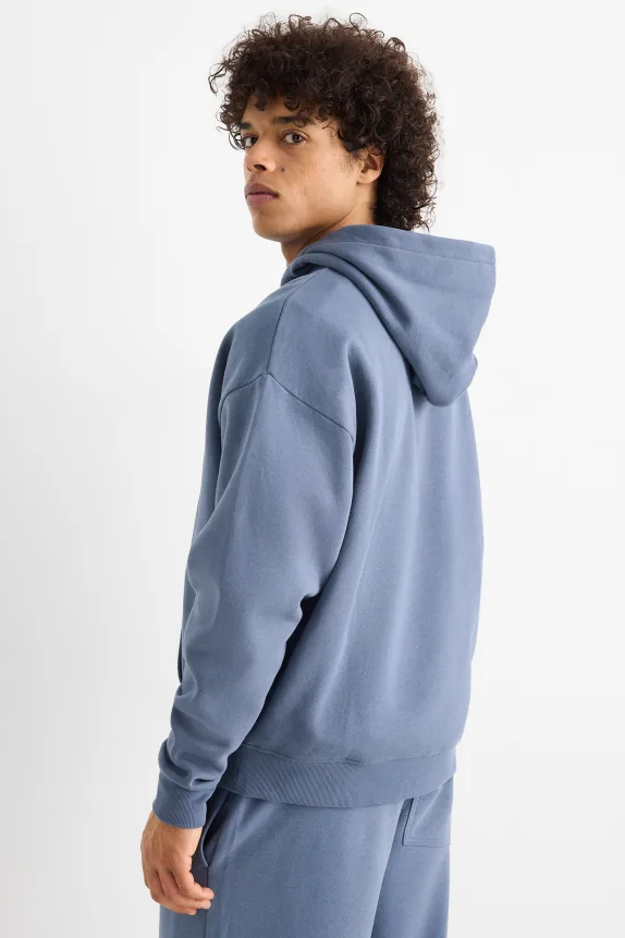 Oversized hoodie blue