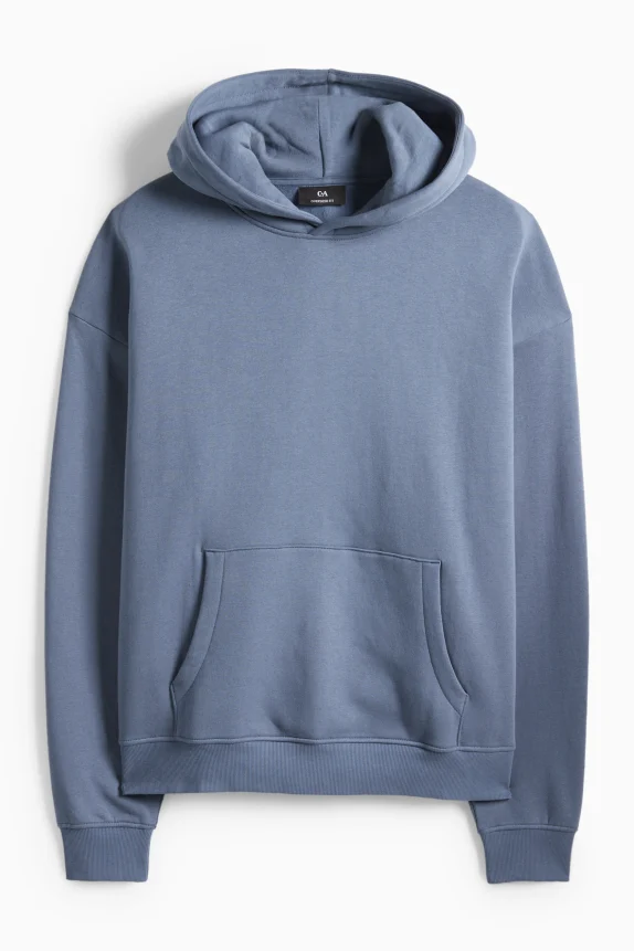 Oversized hoodie blue