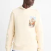 Hoodie light beige