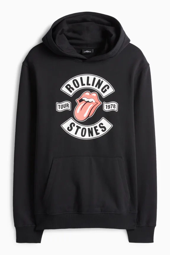 Hoodie - Rolling Stones black