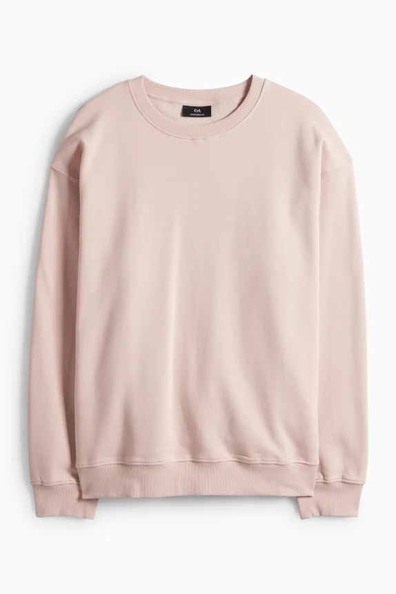 Oversized sweatshirt rose