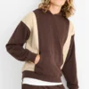 Hoodie dark brown