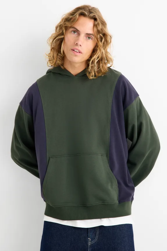 Hoodie dark green