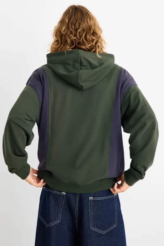 Hoodie dark green