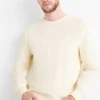 Sweatshirt - textured cremewhite