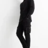 Cargo joggers black
