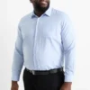 Business shirt - regular fit - kent collar - easy-iron light blue