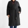 Coat dark gray