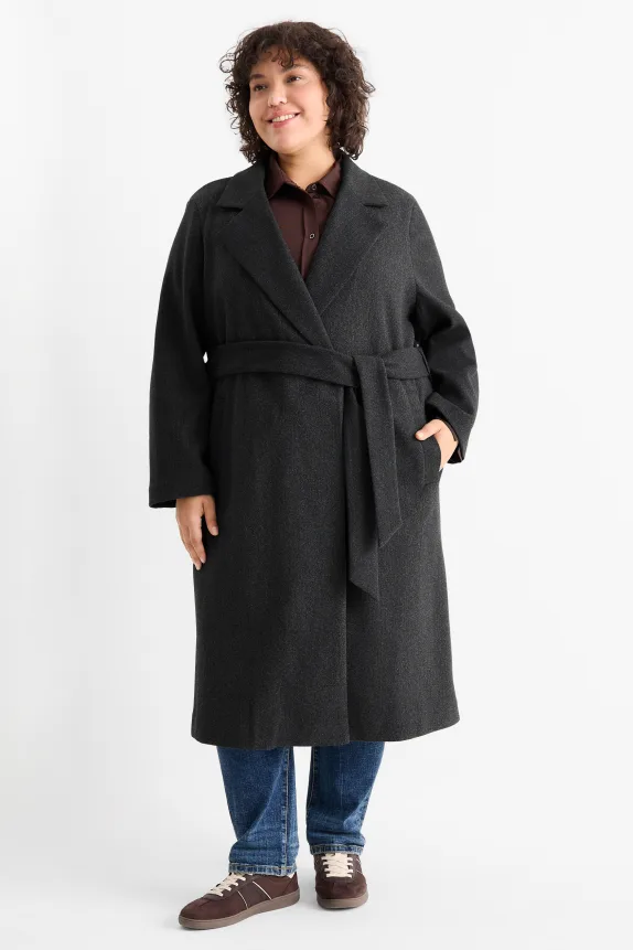 Coat dark gray