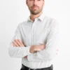 Business shirt - regular fit - kent collar - easy-iron - check cremewhite
