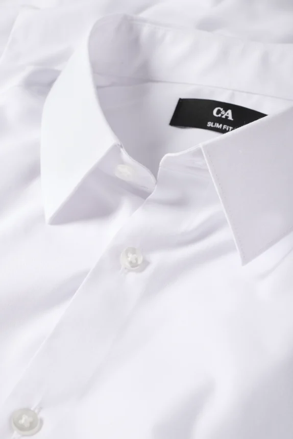 Business shirt - slim fit - kent collar white