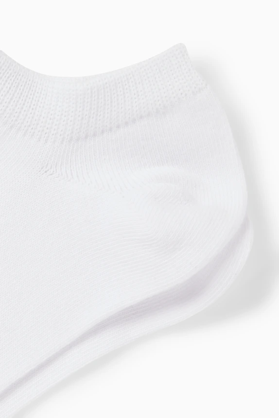 Multipack of 10 - trainer socks white