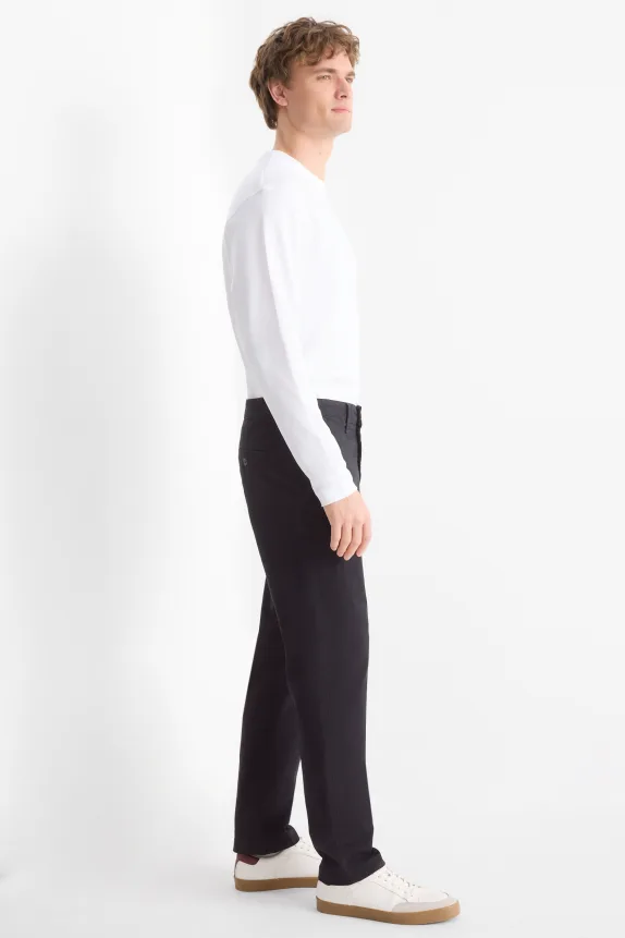 Chinos - regular fit black