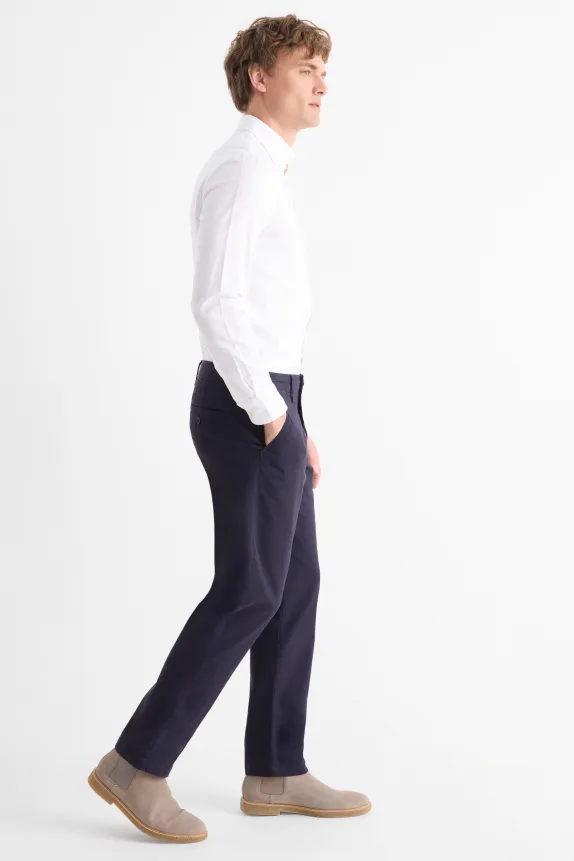 Chinos - regular fit dark blue