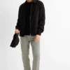 Trousers - regular fit green