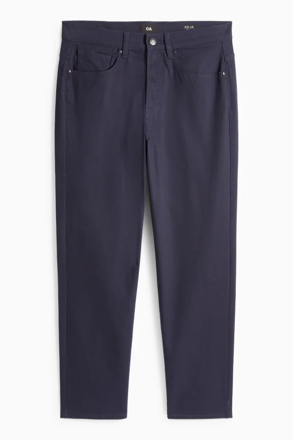 Trousers - regular fit dark blue 4 Trousers - regular fit dark blue
