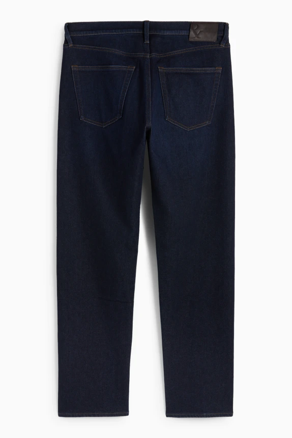 Regular jeans with button fly - thermal jeans - LYCRA® denim-dark blue 5 Regular jeans with button fly - thermal jeans - LYCRA® denim-dark blue