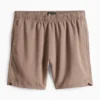 Technical shorts taupe