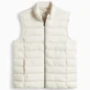Quilted gilet cremewhite