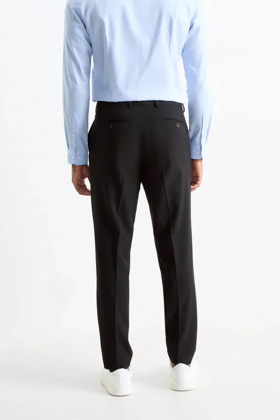 Mix-and-match trousers - slim fit - Flex - 4 Way Stretch - LYCRAÂ® black
